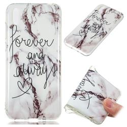 Forever Soft TPU Marble Pattern Phone Case for Huawei Y5 (2019)