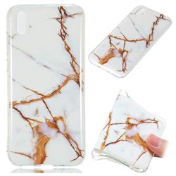 Platinum Soft TPU Marble Pattern Phone Case for Huawei Y5 (2019)