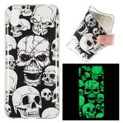 Red-eye Ghost Skull Noctilucent Soft TPU Back Cover for Huawei Y5 (2019)