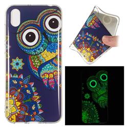 Tribe Owl Noctilucent Soft TPU Back Cover for Huawei Y5 (2019)