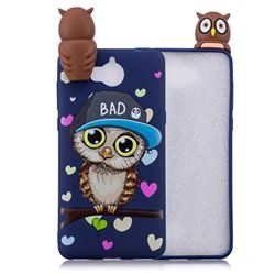 Bad Owl Soft 3D Climbing Doll Soft Case for Huawei Y5 (2017)