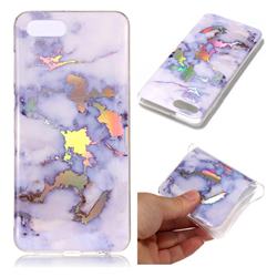 Blue Marble Pattern Bright Color Laser Soft TPU Case for Huawei Y5 Prime 2018 (Y5 2018 / Y5 Lite 2018)