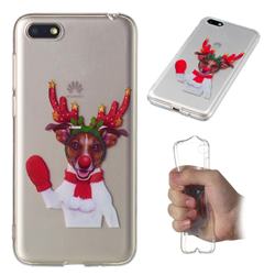 Red Gloves Elk Super Clear Soft TPU Back Cover for Huawei Y5 Prime 2018 (Y5 2018 / Y5 Lite 2018)