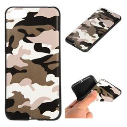 Camouflage Soft TPU Back Cover for Huawei Y5 Prime 2018 (Y5 2018 / Y5 Lite 2018) - Black White