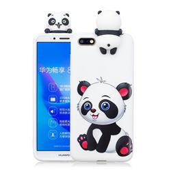 Panda Girl Soft 3D Climbing Doll Soft Case for Huawei Y5 Prime 2018 (Y5 2018 / Y5 Lite 2018)