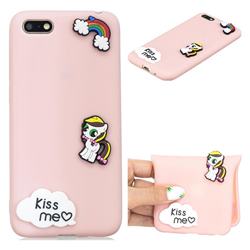 Kiss me Pony Soft 3D Silicone Case for Huawei Y5 Prime 2018 (Y5 2018 / Y5 Lite 2018)