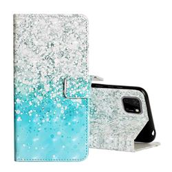 Sea Sand 3D Painted Leather Phone Wallet Case for Huawei Y5p