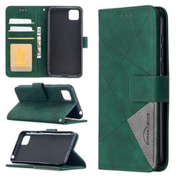 Binfen Color BF05 Prismatic Slim Wallet Flip Cover for Huawei Y5p - Green