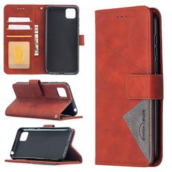 Binfen Color BF05 Prismatic Slim Wallet Flip Cover for Huawei Y5p - Brown