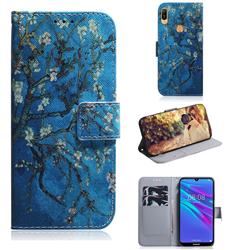 Apricot Tree PU Leather Wallet Case for Huawei Y6 (2019)