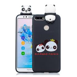 Diamond Prince Soft 3D Climbing Doll Soft Case for Huawei Y6 (2018)