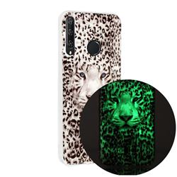 Leopard Tiger Noctilucent Soft TPU Back Cover for Huawei Y6p