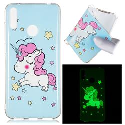 Stars Unicorn Noctilucent Soft TPU Back Cover for Huawei Y7(2019) / Y7 Prime(2019) / Y7 Pro(2019)