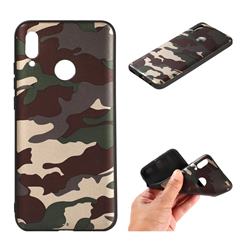 Camouflage Soft TPU Back Cover for Huawei Y7(2019) / Y7 Prime(2019) / Y7 Pro(2019) - Gold Green