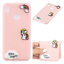 Kiss me Pony Soft 3D Silicone Case for Huawei Y7(2019) / Y7 Prime(2019) / Y7 Pro(2019)