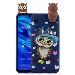 Bad Owl Soft 3D Climbing Doll Soft Case for Huawei Y7(2019) / Y7 Prime(2019) / Y7 Pro(2019)
