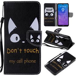 Cat Ears PU Leather Wallet Case for Huawei Y7(2019) / Y7 Prime(2019) / Y7 Pro(2019)