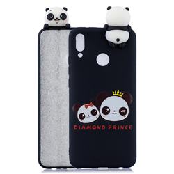 Diamond Prince Soft 3D Climbing Doll Soft Case for Huawei Y9 (2019)