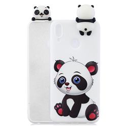 Panda Girl Soft 3D Climbing Doll Soft Case for Huawei Y9 (2019)