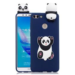 Giant Panda Soft 3D Climbing Doll Soft Case for Huawei Y9 (2018)