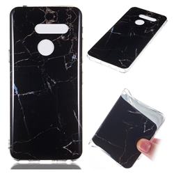 Black Soft TPU Marble Pattern Case for LG G8 ThinQ (LG G8 ThinQ)