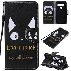 Cat Ears PU Leather Wallet Case for LG G8 ThinQ