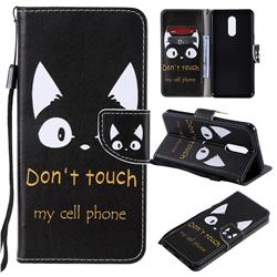 Angry Eyes PU Leather Wallet Case for LG Stylo 5