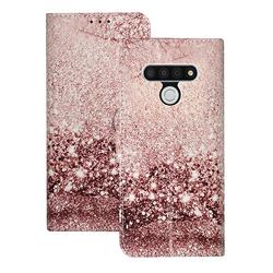 Glittering Rose Gold PU Leather Wallet Case for LG Stylo 6