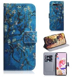 Apricot Tree PU Leather Wallet Case for LG K41S