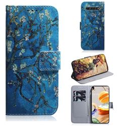 Apricot Tree PU Leather Wallet Case for LG K61