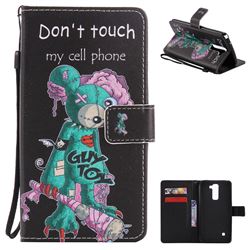 One Eye Mice PU Leather Wallet Case for LG Stylo 2 LS775 Criket