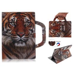 Siberian Tiger Handbag Tablet Leather Wallet Flip Cover for Lenovo Tab4 10 (Lenovo TB-X304F/L)