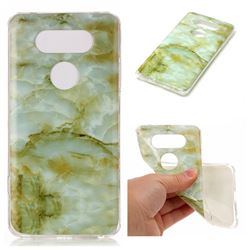 Jade Green Soft TPU Marble Pattern Case for LG V20