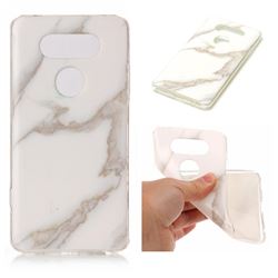 Jade White Soft TPU Marble Pattern Case for LG V20