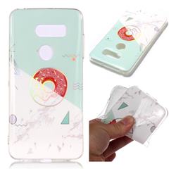 Donuts Marble Pattern Bright Color Laser Soft TPU Case for LG V35 ThinQ (LG V35+ ThinQ)