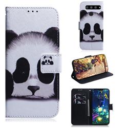 Sleeping Panda PU Leather Wallet Case for LG V50 ThinQ 5G