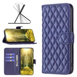 Binfen Color BF-14 Fragrance Protective Wallet Flip Cover for Motorola Moto G Play(2023) - Blue