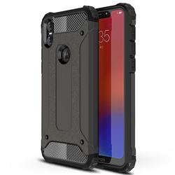 King Kong Armor Premium Shockproof Dual Layer Rugged Hard Cover for Motorola One (P30 Play) - Bronze