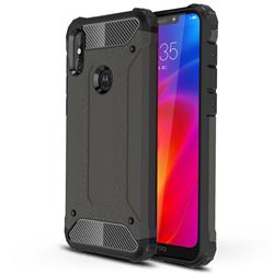 King Kong Armor Premium Shockproof Dual Layer Rugged Hard Cover for Motorola One Power (P30 Note) - Bronze