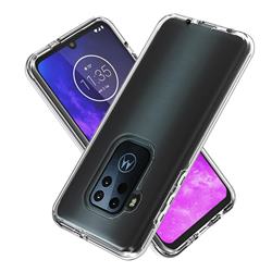 Transparent 2 in 1 Drop-proof Cell Phone Back Cover for Motorola One Zoom