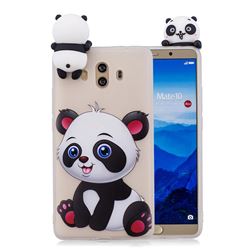 Panda Girl Soft 3D Climbing Doll Soft Case for Huawei Mate 10 (5.9 inch, front Fingerprint)