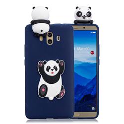 Giant Panda Soft 3D Climbing Doll Soft Case for Huawei Mate 10 (5.9 inch, front Fingerprint)