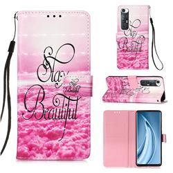 Beautiful 3D Painted Leather Wallet Case for Xiaomi Mi 10S