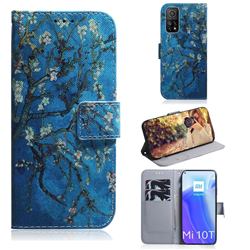Apricot Tree PU Leather Wallet Case for Xiaomi Mi 10T / 10T Pro 5G