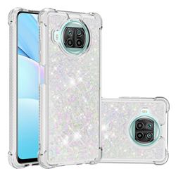 Dynamic Liquid Glitter Sand Quicksand Star TPU Case for Xiaomi Mi 10T Lite 5G - Pink