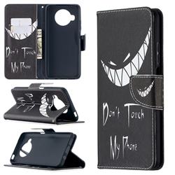Crooked Grin Leather Wallet Case for Xiaomi Mi 10T Lite 5G