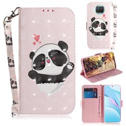 Heart Cat 3D Painted Leather Wallet Phone Case for Xiaomi Mi 10T Lite 5G