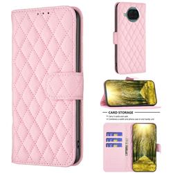 Binfen Color BF-14 Fragrance Protective Wallet Flip Cover for Xiaomi Mi 10T Lite 5G - Pink