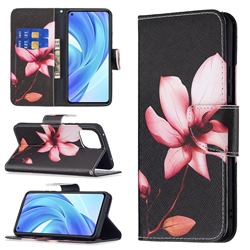 Lotus Flower Leather Wallet Case for Xiaomi Mi 11 Lite