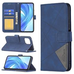 Binfen Color BF05 Prismatic Slim Wallet Flip Cover for Xiaomi Mi 11 Lite - Blue